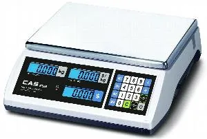 Весы торговые Cas ER-JR-15CB (15кг,5г) электронные – купить по цене завода