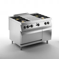 Купить плита газовая apach chef line slrstg129r4fg со сплошной поверхностью газовая 900 серии – цена от завода, доставка до двери | RuOborudovanie.ru