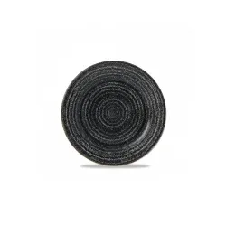 Купить тарелка мелкая 17см, с бортом, цвет charcoal black, studio prints spcbvp651 – цена от завода, доставка до двери | RuOborudovanie.ru