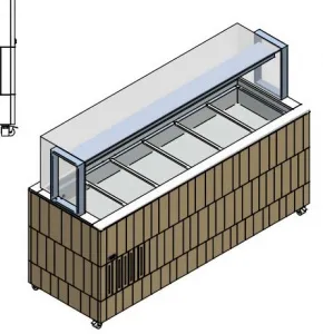 Стол шведский паровой островной Enofrigo Doge Isola Bm 2000 свет.дуб, – купить по цене завода