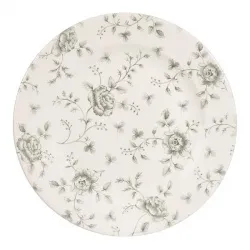 Купить тарелка мелкая 27,6см vintage prints, цвет grey rose chintz rcgvp581 – цена от завода, доставка до двери | RuOborudovanie.ru