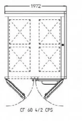Купить камера расстоечная pavailler cf 68-4/2 cps 60x80 2двери/4тележки – цена от завода, доставка до двери | RuOborudovanie.ru
