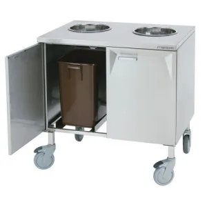 Тележка для отходов 2X30L Metos Lbjv-2 – купить по цене завода