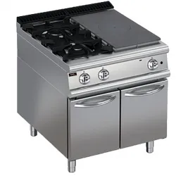 Купить плита газовая apach chef linelrstg89r2sxcs со сплошной поверх. 900 серии /выст – цена от завода, доставка до двери | RuOborudovanie.ru