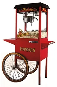 Аппарат для попкорна на тележке Hurakan HKN-Pcorn-T – купить по цене завода