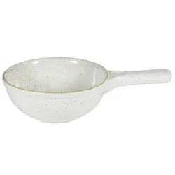 Купить сковорода "wok" d 15,5см 0,57л, порционная, stonecast, цвет barley white swhspn21 – цена от завода, доставка до двери | RuOborudovanie.ru