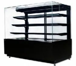 Купить витрина кондитерская es system k carina 04 1,4 б/бок,б/фронт.панели,внут. ral9005 – цена от завода, доставка до двери | RuOborudovanie.ru