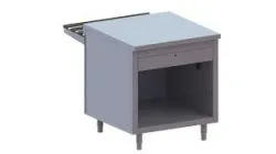Купить прилавок нейтральный apach chef line lun74c – цена от завода, доставка до двери | RuOborudovanie.ru