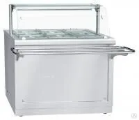 Купить мармит 2-х блюд abat эмк-70х арт.21000001927 1 стекл.полка hot-line – цена от завода, доставка до двери | RuOborudovanie.ru