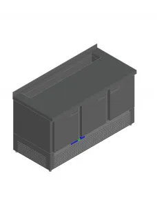 Стол для салатов Hicold Sle1-111Gn б. Крышк. (+2/+10) – купить по цене завода