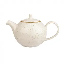 Купить чайник 0,85л, с крышкой, stonecast, цвет barley white swhssb301 – цена от завода, доставка до двери | RuOborudovanie.ru
