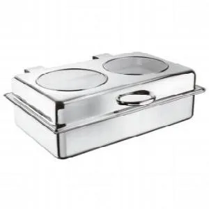 Чафинг-диш Paderno 58172-54 с крышкой 10л, 57Х47Х18см, сталь – купить по цене завода