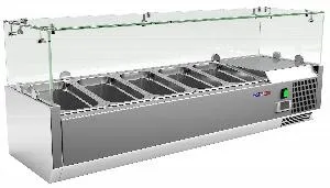Витрина холодильная настольная Cooleq Vrx 1200/330 – купить по цене завода