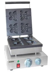 Купить вафельница airhot wbbf-4 butterfly бабочка 253х253мм, чугун, электр.настольн. – цена от завода, доставка до двери | RuOborudovanie.ru