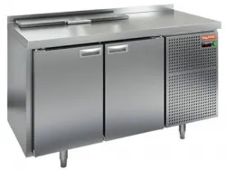 Купить стол для салатов hicold sl1-11gn (1/3) (+2+10), 2 двери, 1390х700х850мм – цена от завода, доставка до двери | RuOborudovanie.ru
