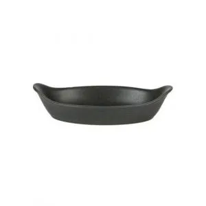 Форма для запекания овальная 22СМ, с ручками, керамика, Rustico Carbon C31201 – купить по цене завода