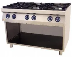 Купить плита 6 конфорочная kogast ps-t67/p 55838 газ 700 серии – цена от завода, доставка до двери | RuOborudovanie.ru