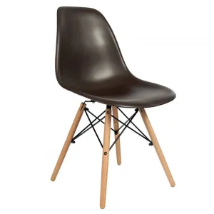 Стул Eames с жестким сиденьем (деревянный каркас) – купить по цене завода