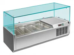 Купить витрина для ингредиентов viatto vrx 1200/330 – цена от завода, доставка до двери | RuOborudovanie.ru