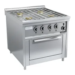 Купить плита газовая вулкан-heidebrenner прг-iiа-4м дш standart арт.822439 серия 900 – цена от завода, доставка до двери | RuOborudovanie.ru