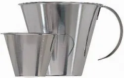 Купить стакан мерный linden металл 0,25л с открытой ручкой d10см h7,3см 512302-03 – цена от завода, доставка до двери | RuOborudovanie.ru