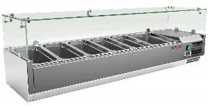 Витрина холодильная настольная Cooleq Vrx 2000/380 – купить по цене завода