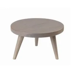 Купить подиум деревянный "табурет" d15см h10см buffetscape wood grey zcawsgst1 – цена от завода, доставка до двери | RuOborudovanie.ru