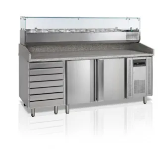 Стол для пиццы Tefcold Pt1310 + Vk38-200 – купить по цене завода