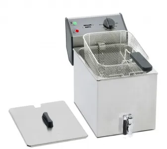 Фритюрница Roller Grill FD 80 R (1х8л) электр. 3,6кВт с1 краном для слива масла – купить по цене завода