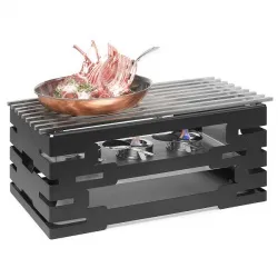 Купить мармит-гриль multi-chef 59,1х34,3см h26,7см, сталь, цвет черный sk032 – цена от завода, доставка до двери | RuOborudovanie.ru