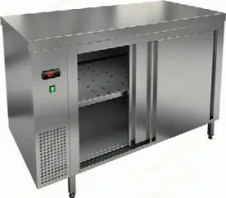 Купить стол подогреваемый hicold ts t 16 gn o островной сквозной – цена от завода, доставка до двери | RuOborudovanie.ru