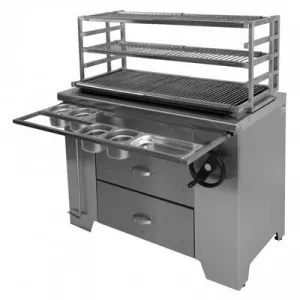 Мангал угольный Grill Master УММ/2 (Robata L1200) 11314 многофункциональный – купить по цене завода
