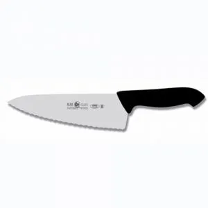 Нож поварской "ШЕФ" 25СМ с волнистой кромкой, красный Horeca Prime 28400.Hr60000.250 – купить по цене завода