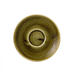 Купить блюдце 11,8см stonecast plume, цвет olive plgress1 – цена от завода, доставка до двери | RuOborudovanie.ru