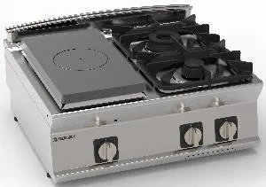 Плита комбинированная 740 серии Tecnoinox Pcpg8G7 713006 газ – купить по цене завода