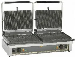 Купить гриль контактный roller grill double panini – цена от завода, доставка до двери | RuOborudovanie.ru