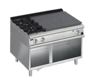Плита газовая Apach Chef Line Lrstg129R2Sxos со сплошной поверхностью 900 серии – купить по цене завода