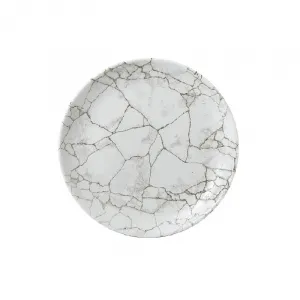 Тарелка мелкая 26СМ, без борта, цвет Kintsugi Agate Grey, Studio Prints Ktagev101 – купить по цене завода