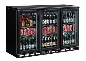Витрина холодильная барная Koreco SC 315G объемом 335 л с распашные двери, 2 полки – купить по цене завода