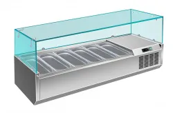 Купить витрина для ингредиентов viatto vrx 1500/380 – цена от завода, доставка до двери | RuOborudovanie.ru