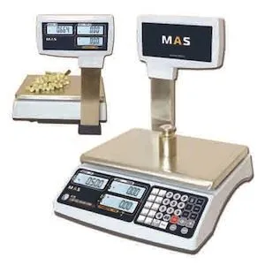 Весы электронные торговые со стойкой Mas Mr1-06P – купить по цене завода