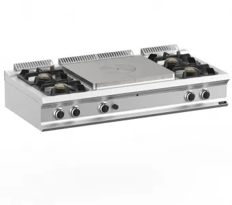 Плита со сплошной поверхностью газовая 700 серии Apach Chef Line Glrstg157R4P – купить по цене завода