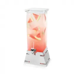 Купить диспенсер для сока rosseto beverage ld143, 7,6л 26,3х19см h59,7см, нерж.сталь/акрил – цена от завода, доставка до двери | RuOborudovanie.ru