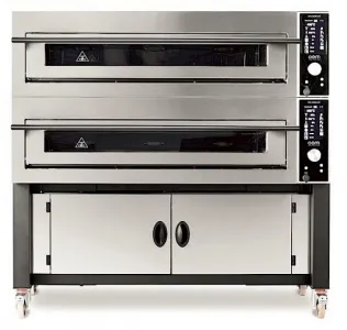 Печь для пиццы Oem-ali 935/2 электрическая серии SuperTop 2-камерная с подом 108х113см – купить по цене завода