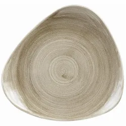 Тарелка мелкая треугольная 31,1СМ, без борта, Stonecast Patina, цвет Antique Taupe Paattr121 – купить в RuOborudovanie.ru с доставкой до двери Купить тарелка мелкая треугольная 31,1см, без борта, stonecast patina, цвет antique taupe paattr121 – цена от завода, доставка до двери | RuOborudovanie.ru