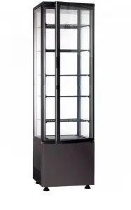 Витрина холодильная барная Koreco RTC 280L, 270 л с распашной дверью, 5 полок – купить по цене завода