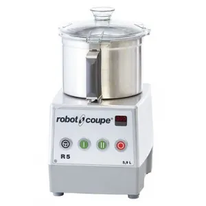 Куттер Robot Coupe R5-2V арт.24614 настольный объемом 5.9 л, скорость 1500 и 3000 об/мин – купить по цене завода