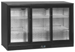 Шкаф холодильный Tefcold DB300S-3 барный черный со стеклом 300л 0,26кВт – купить в RuOborudovanie.ru с доставкой до двери Купить шкаф холодильный tefcold db300s-3 барный черный со стеклом 300л 0,26квт – цена от завода, доставка до двери | RuOborudovanie.ru
