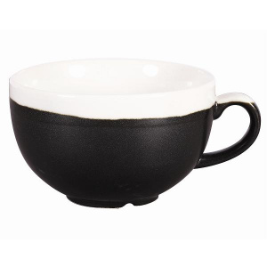 Чашка Cappuccino 340МЛ Monochrome, цвет Onyx Black Mobkcb281