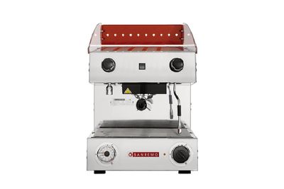 Кофемашина Sanremo Capri DLX 1гр. 220В полуавтомат красная